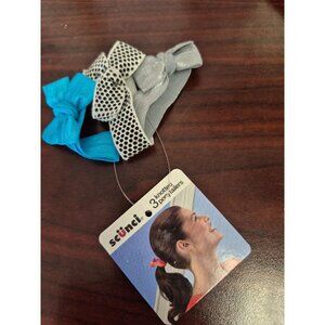 Scunci 3-Piece Bow Knot Ponytailers Set
